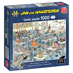 Puzzle - Jumbo Jan van Haasteren - The Cat Pageantry 1000Pc (Square Box)