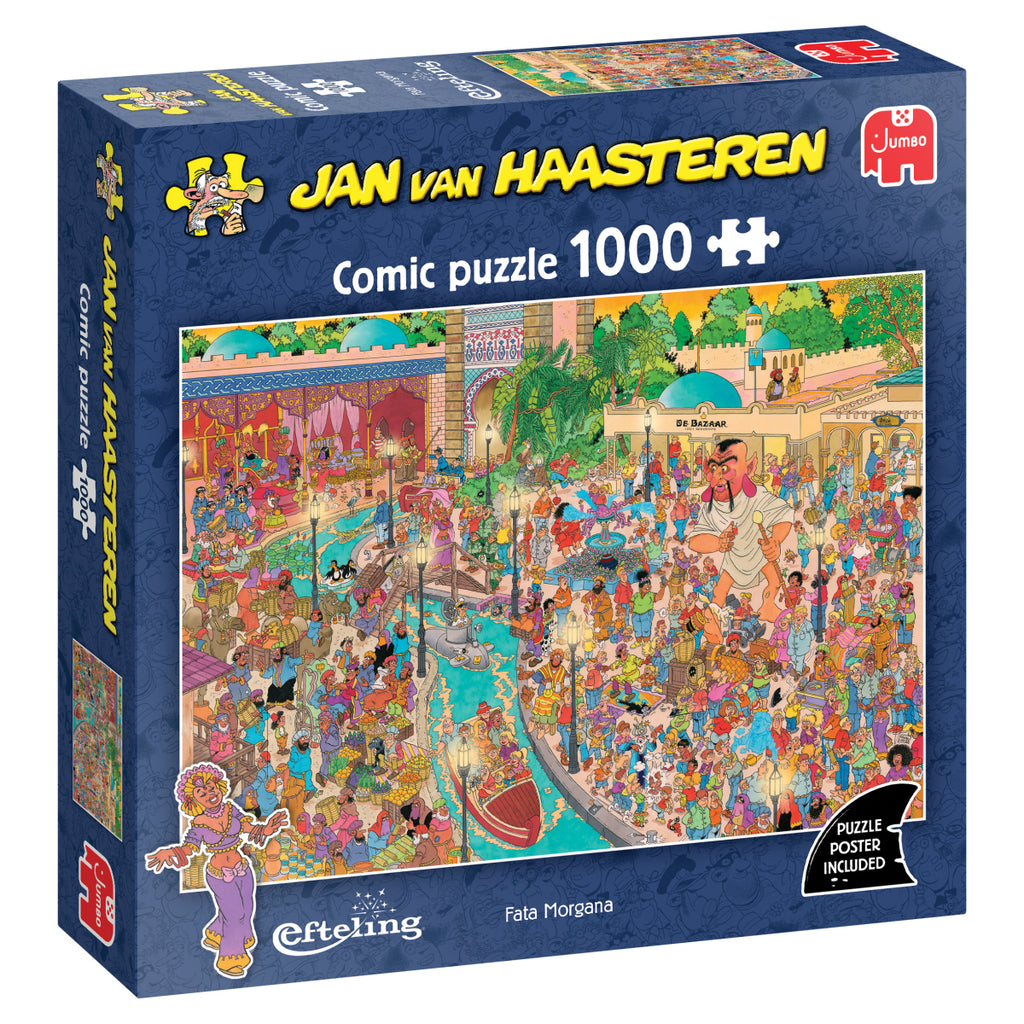 Puzzle - Jumbo Jan van Haasteren - Efteling Fata Morgana 1000Pc (Square Box)