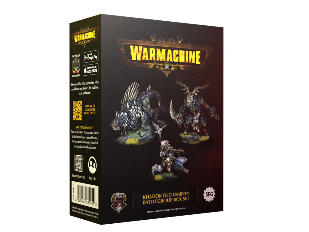 PREORDER Warmachine: Khador Old Umbrey Battlegroup Box