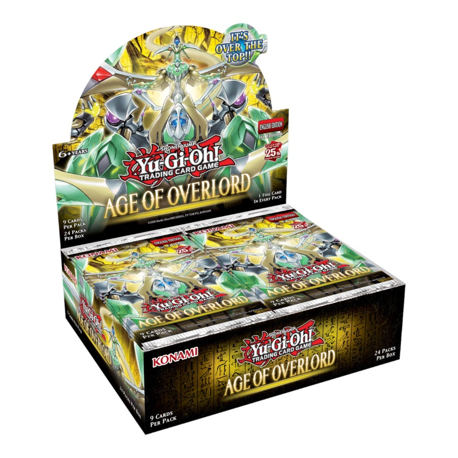 Yugioh TCG Age Of Overlord Booster Box