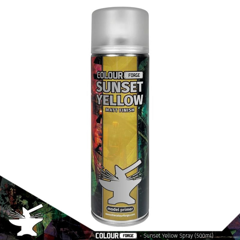 PREORDER Colour Forge - Aerosol Spray Primer - Sunset Yellow 500ml