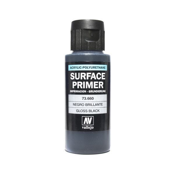 Vallejo Gloss Black Primer 60ml