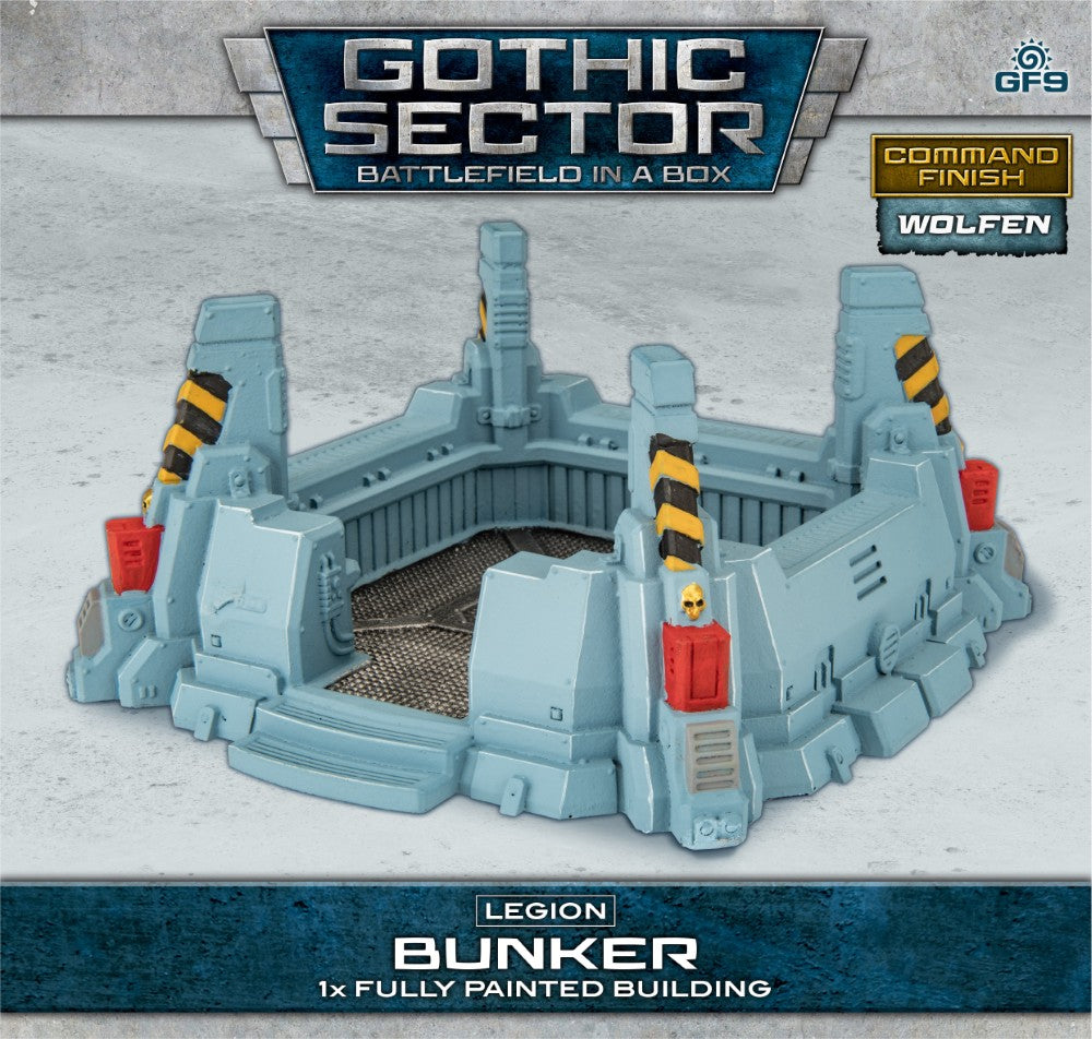 PREORDER Battlefield in a Box: Gothic Sector  Legion: Bunker  Alternate Paint Scheme