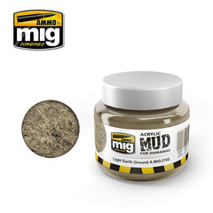 PREORDER Ammo by MIG - Dioramas - Light Earth Ground 250ml