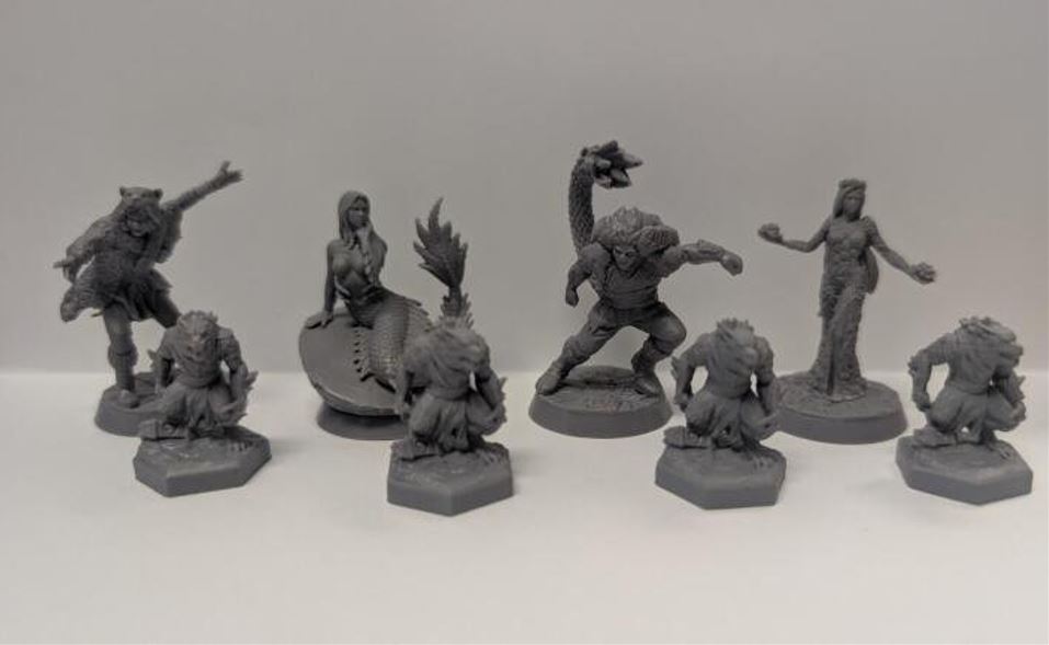 Heroes and Minions Miniatures Set 8
