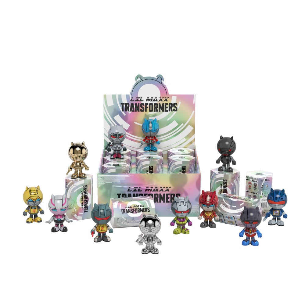 Mighty Jaxx: Lil Maxx  Transformers Display