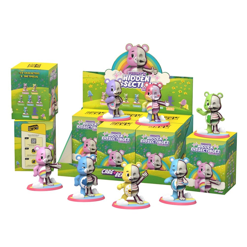 Mighty Jaxx: Freenys Hidden Dissectibles  Carebears Display
