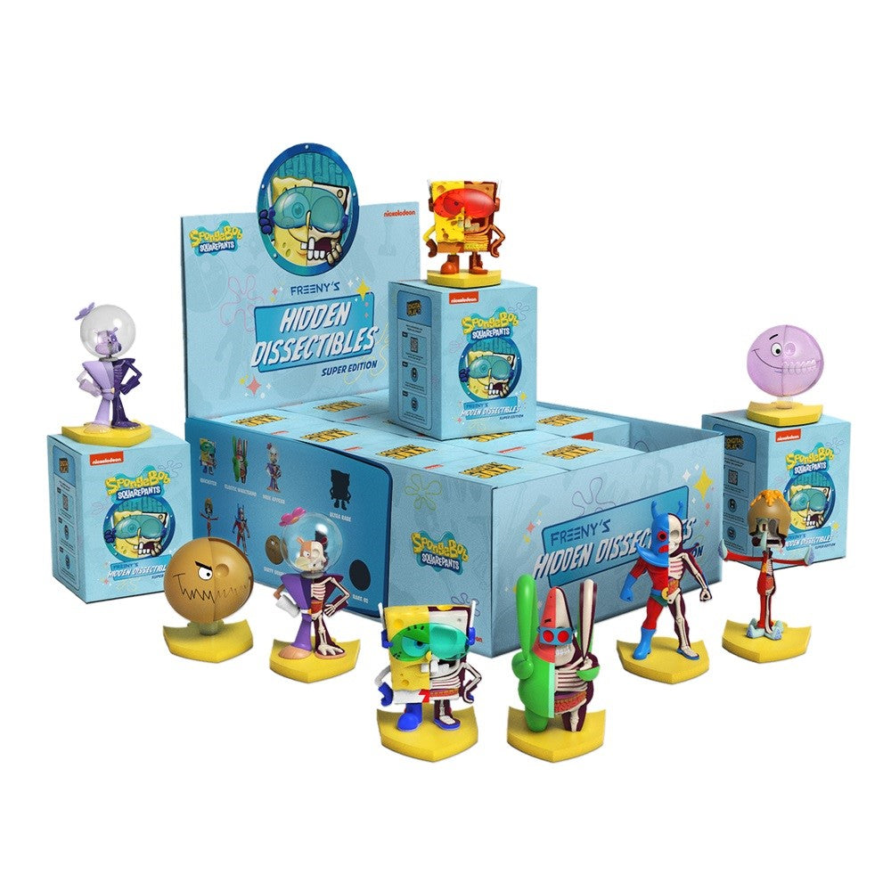 Mighty Jaxx: Freenys Hidden Dissectibles ? SpongeBob SquarePants Series 4 (Super Edition) Display