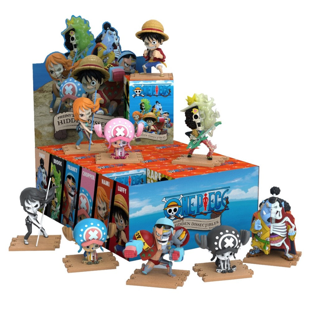 Mighty Jaxx: Freenys Hidden Dissectibles One Piece (Series 2) Display