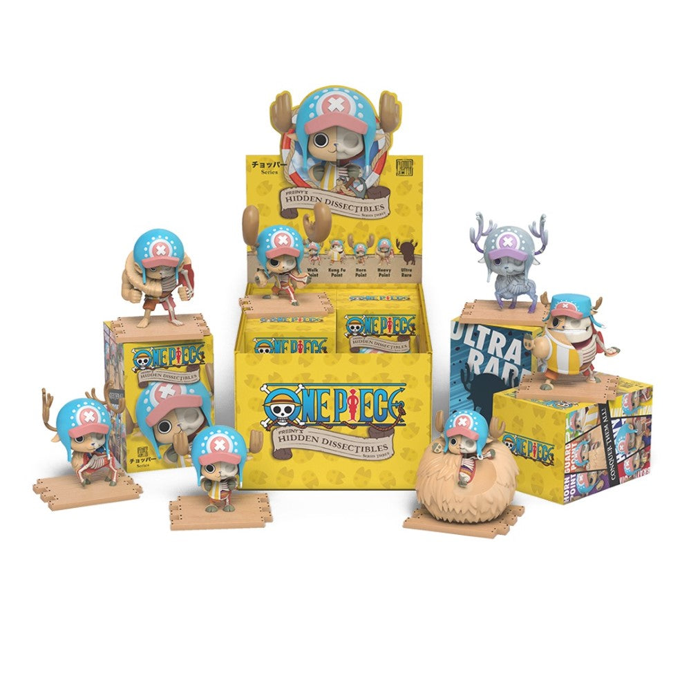 Mighty Jaxx: Freenys Hidden Dissectibles One Piece (Series 3) Display