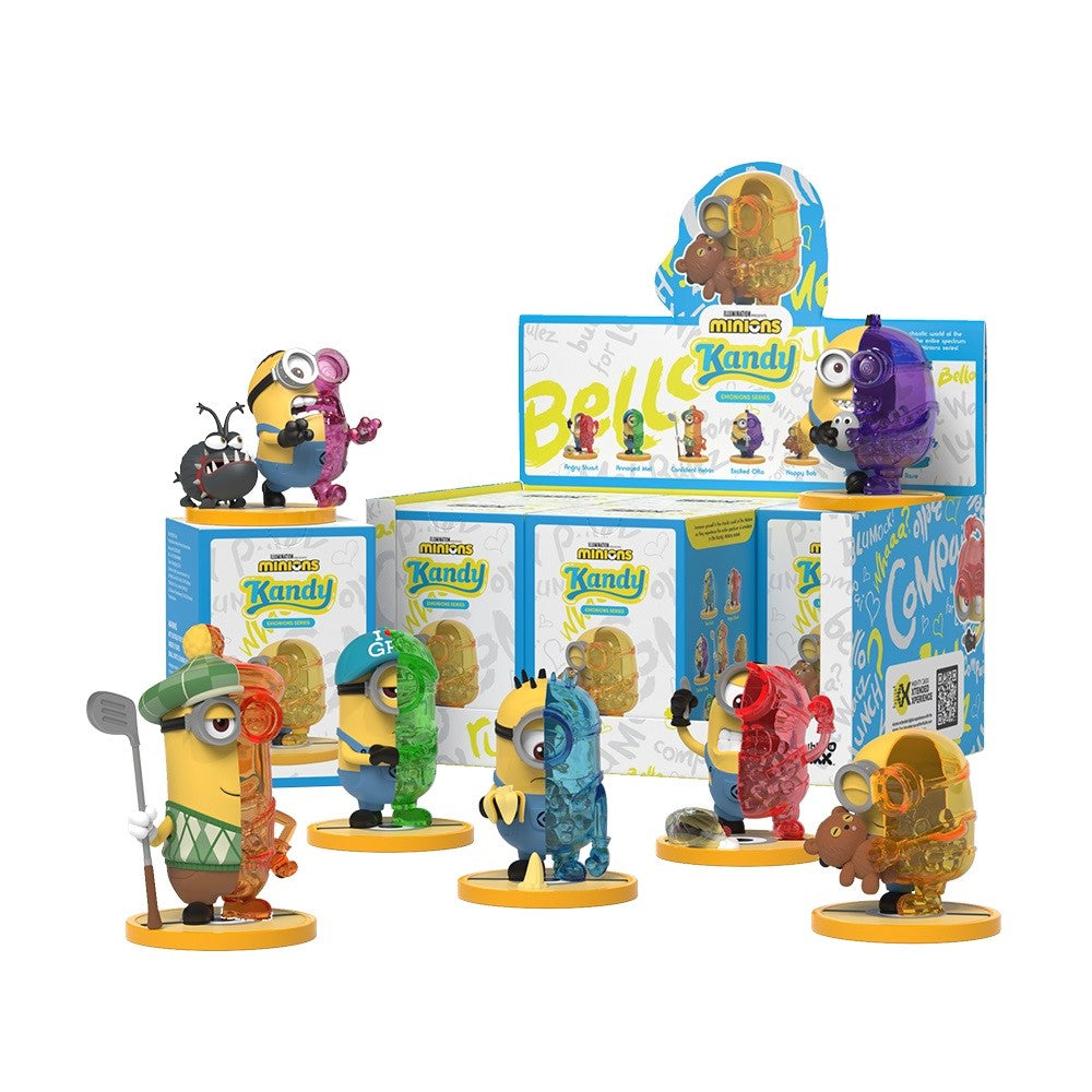 Mighty Jaxx: Kandy - Minions Emonions Series Display