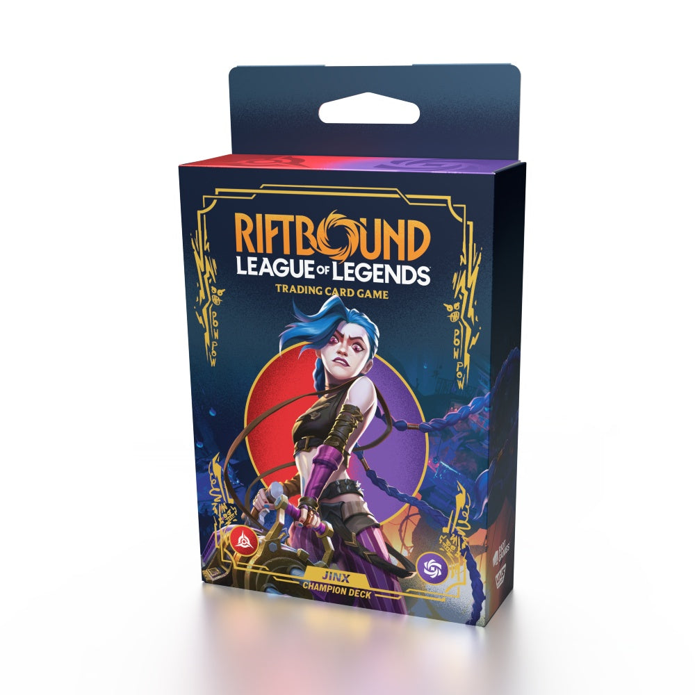 PREORDER Riftbound: League of Legends TCG  Champion Deck Display  Set One: Origins  Jinx