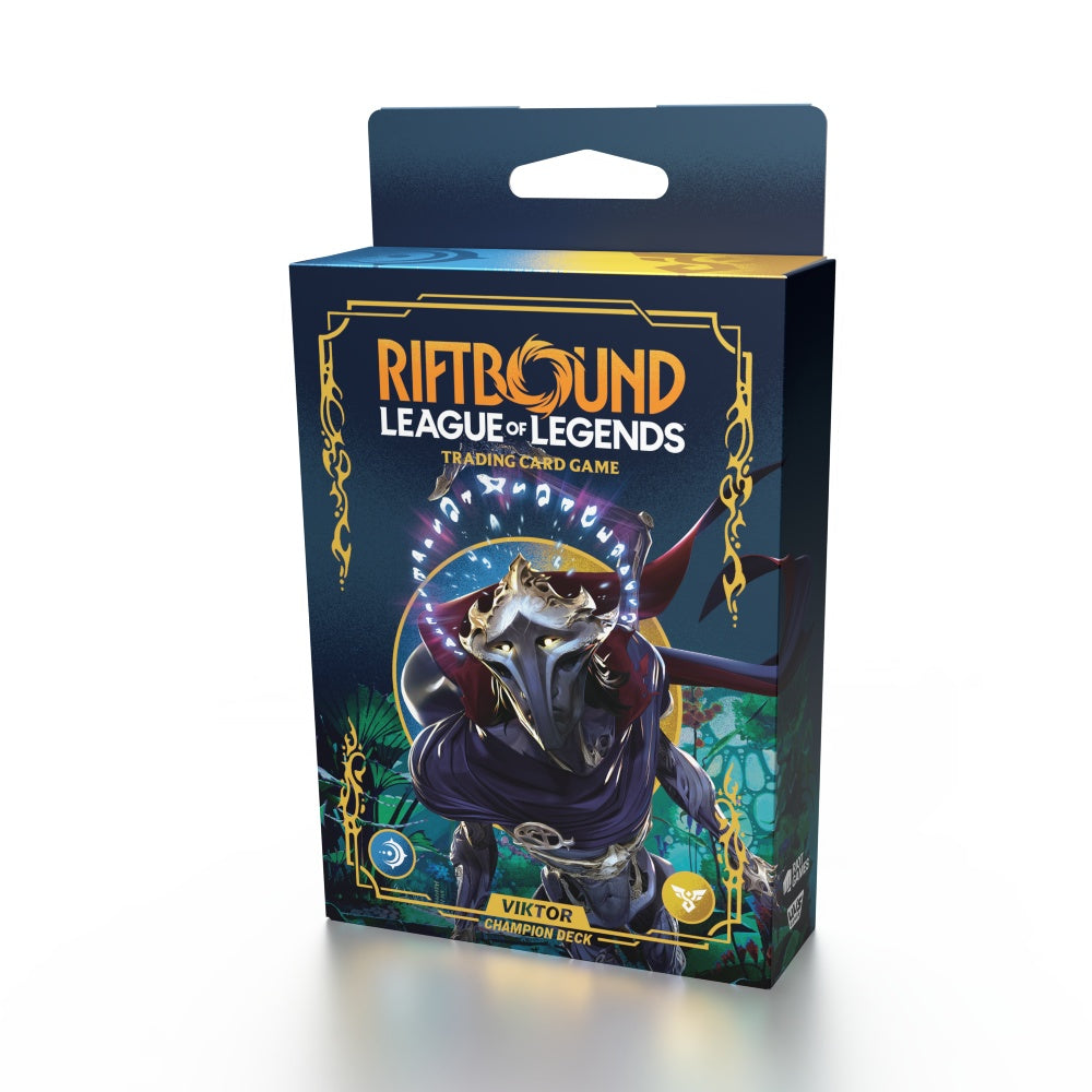 PREORDER Riftbound: League of Legends TCG  Champion Deck Display  Set One: Origins  Viktor
