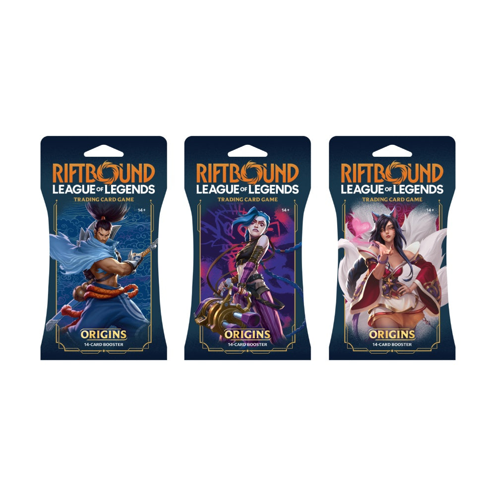 PREORDER Riftbound: League of Legends TCG  Hanging Booster  Set One: Origins