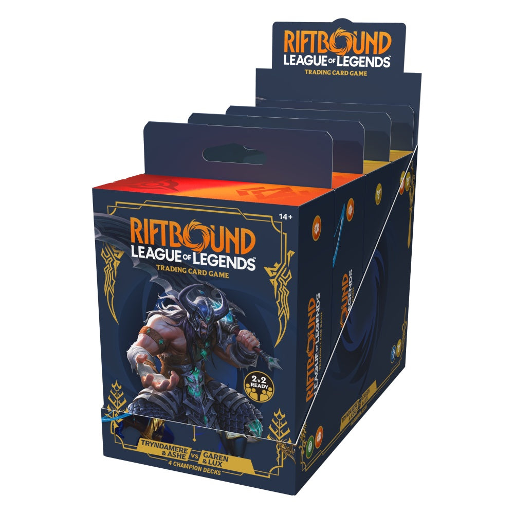 PREORDER Riftbound: League of Legends TCG  Champion Deck Display  Legacy