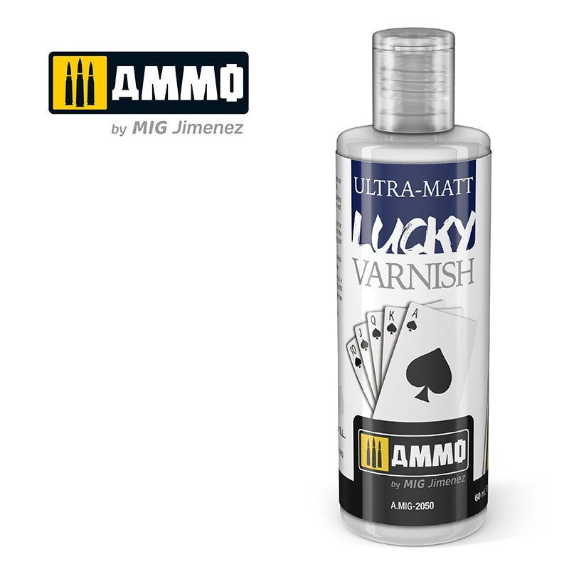 PREORDER Ammo by MIG - Lucky Varnish - Ultra-Matt 60ml