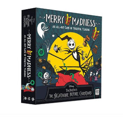 Disney Tim Burtons The Nightmare Before Christmas Merry Madness Board Game