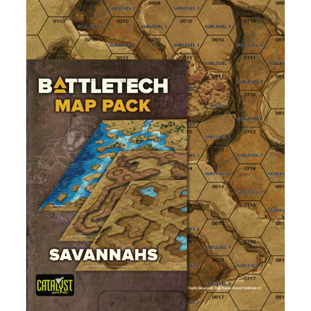 PREORDER BattleTech: Battletech MapPack Savannah