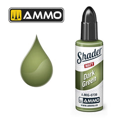 PREORDER Ammo by MIG - Matt Shader - Dark Green 10ml