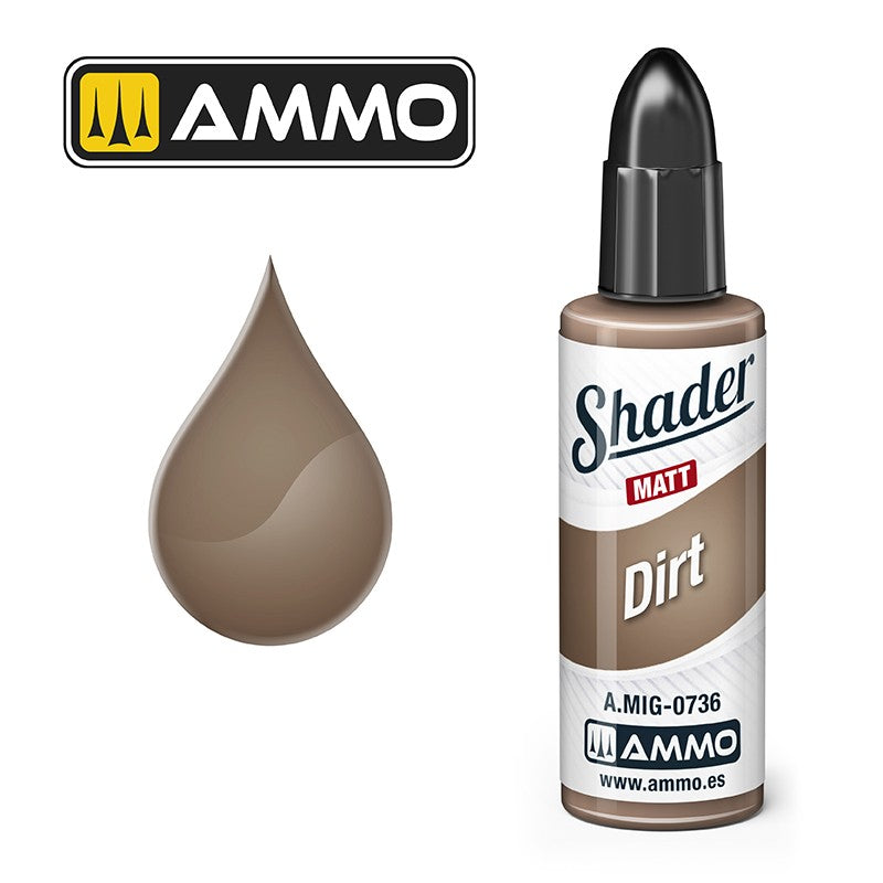 PREORDER Ammo by MIG - Matt Shader - Dirt 10ml