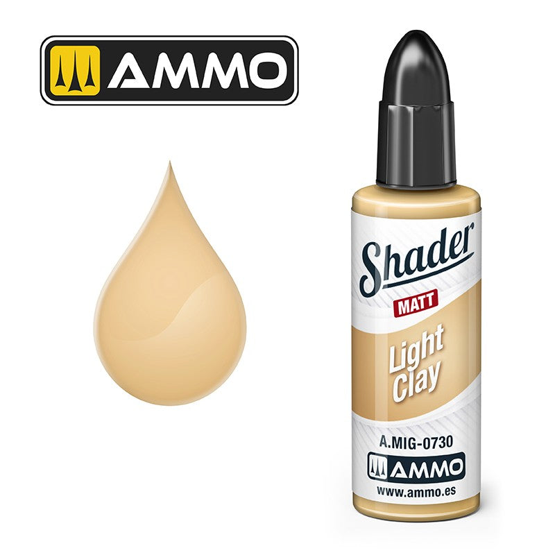 PREORDER Ammo by MIG - Matt Shader - Light Clay 10ml