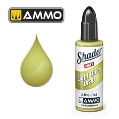 PREORDER Ammo by MIG - Matt Shader - Light Olive Draw 10ml