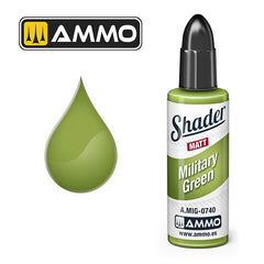 PREORDER Ammo by MIG - Matt Shader - Military Green 10ml