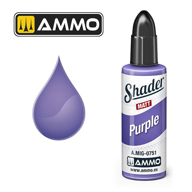PREORDER Ammo by MIG - Matt Shader - Purple 10ml
