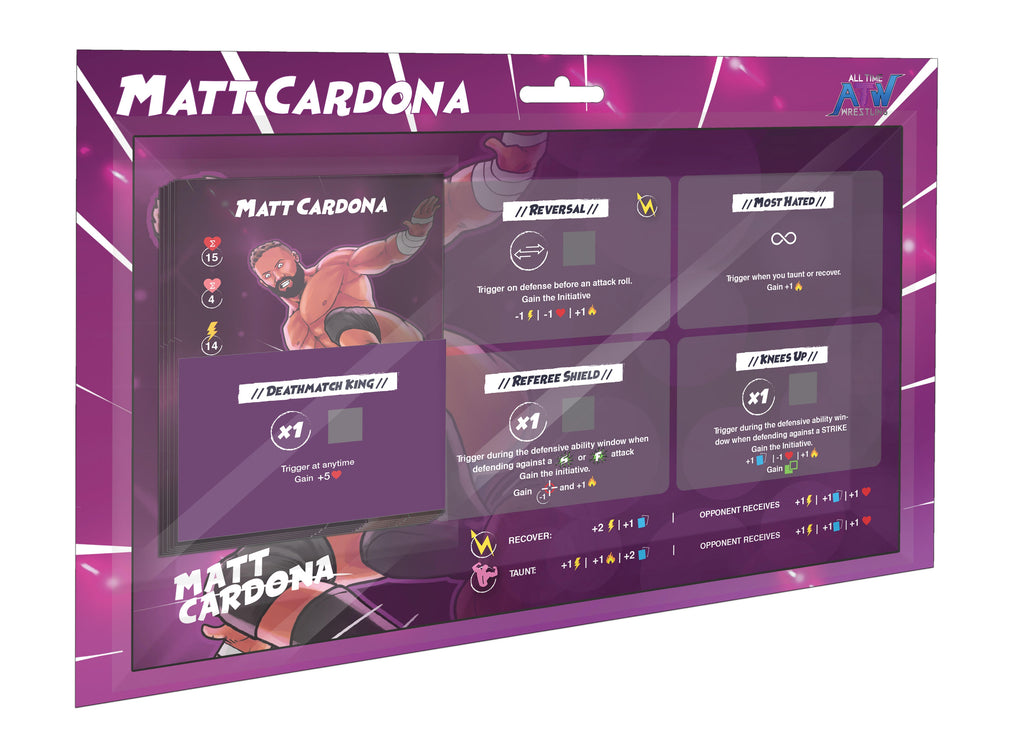 PREORDER All Time Wrestling: Matt Cardonna