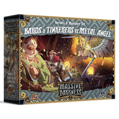 Massive Darkness 2: Bards & Tinkerers vs Metal Angel Board Game