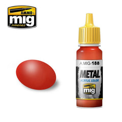 PREORDER Ammo by MIG - Acrylic Color - Metallic - Red 17ml