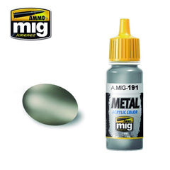 PREORDER Ammo by MIG - Acrylic Color - Metallic - Steel 17ml