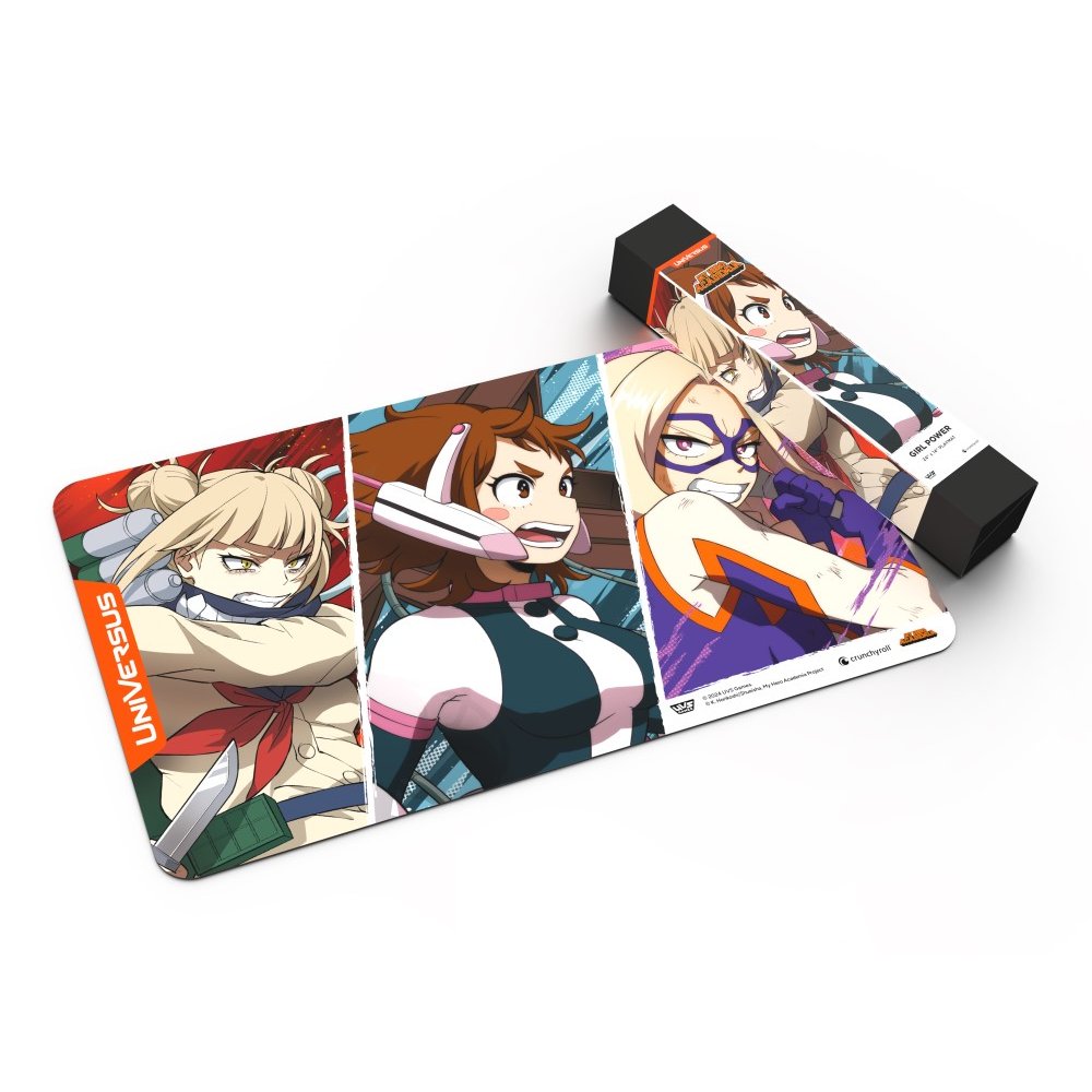 UniVersus Playmat: My Hero Academia Girl Power Ochaco/Mt. Lady/Toga