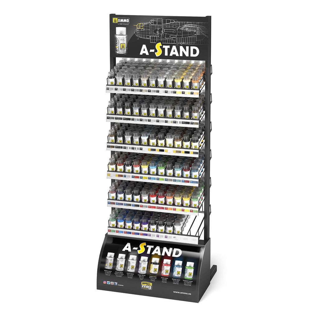 PREORDER Ammo by MIG - A-Stand Collection Stand Display (Stand with Stock)