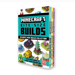 PREORDER Minecraft Bite Size Builds Slipcase X 3
