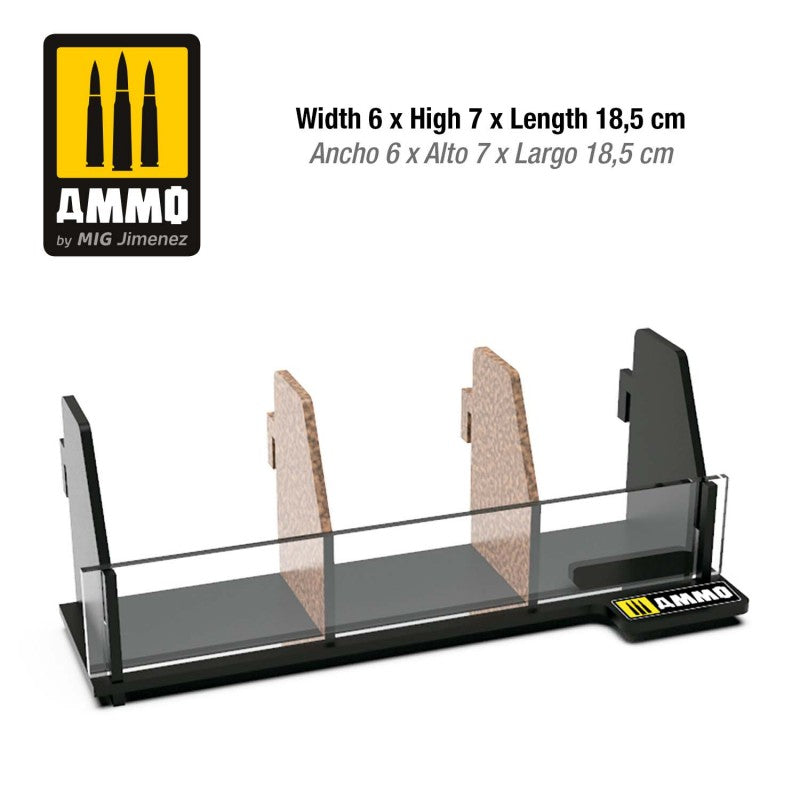 Ammo by MIG -  Modular System Workshop - Modular Large Shelf + Divider