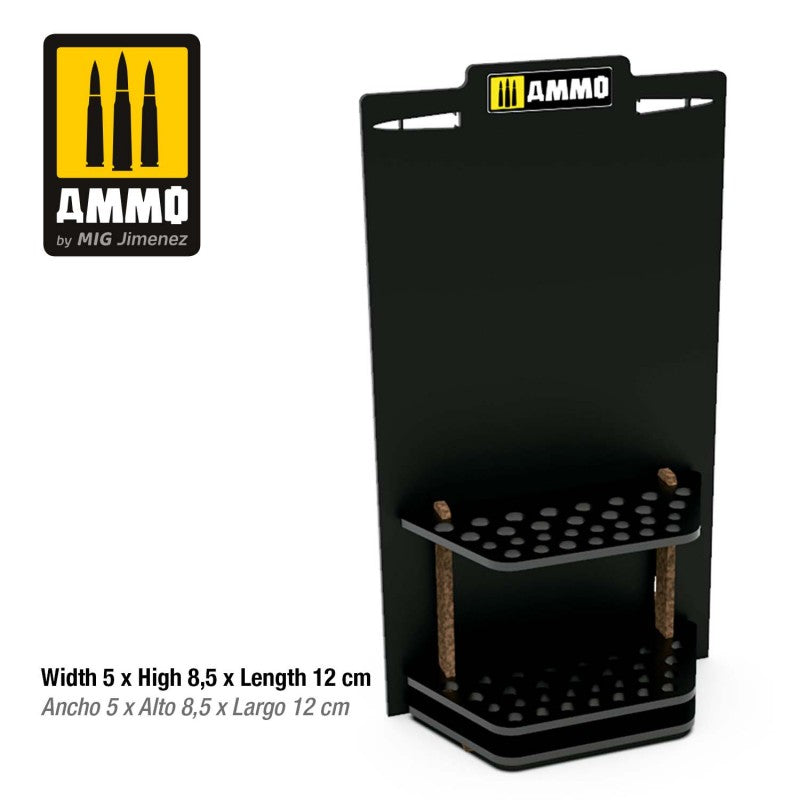 Ammo by MIG -  Modular System Workshop - Brush Display Stand
