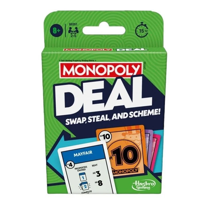 Monopoly - Deal Card Game Refresh Board Game