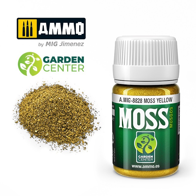 PREORDER Ammo by MIG - Dioramas - Moss Yellow