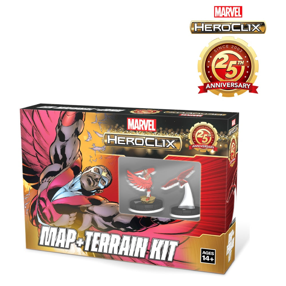 PREORDER Marvel HeroClix: 25th Anniversary  Map & Terrain Kit