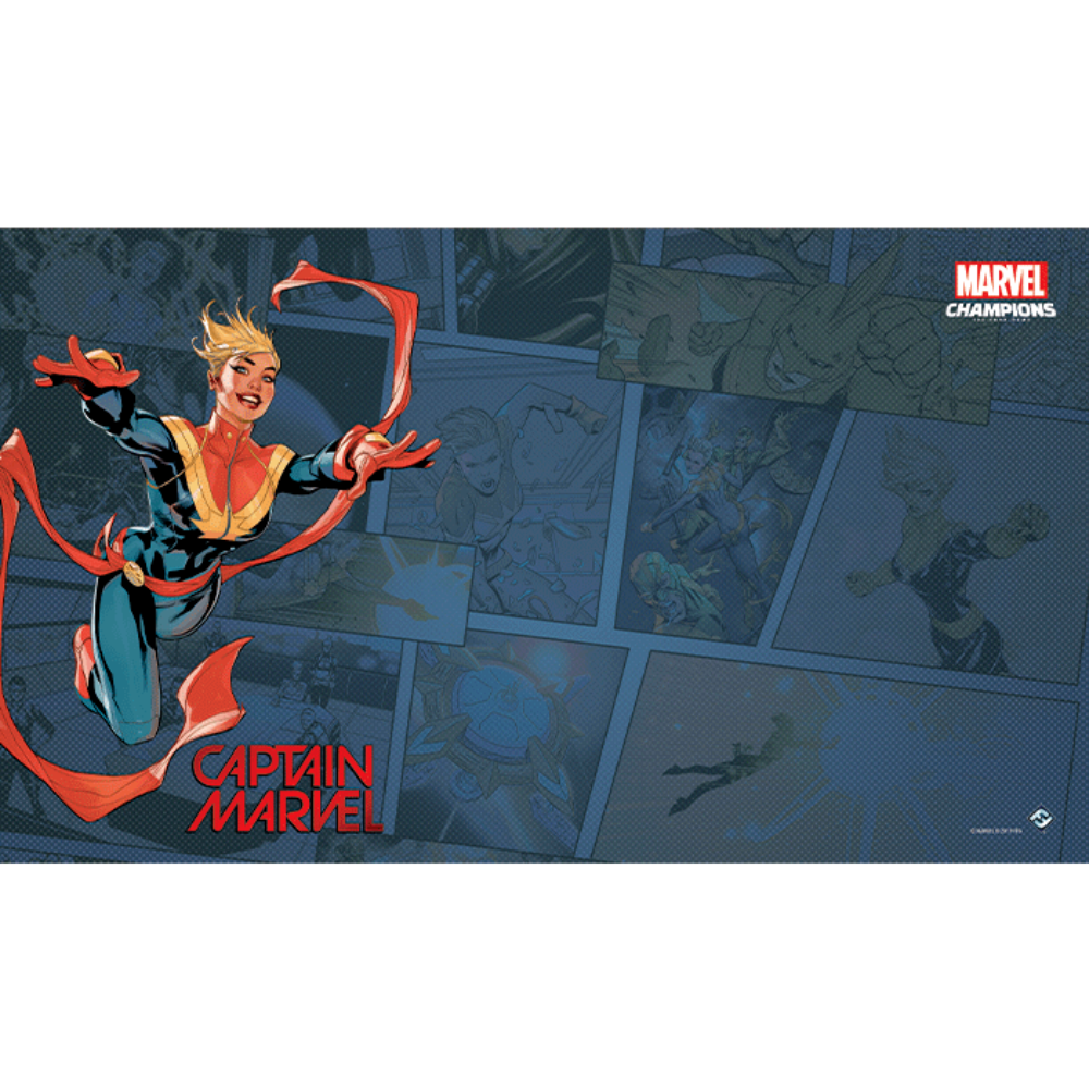 Marvel Champions: The Card Game  Captain Marvel Game Mat