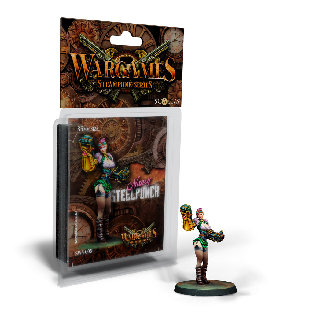 PREORDER Scale 75 - Figures - Steampunk Wargames - Nancy Steelpunch 35mm