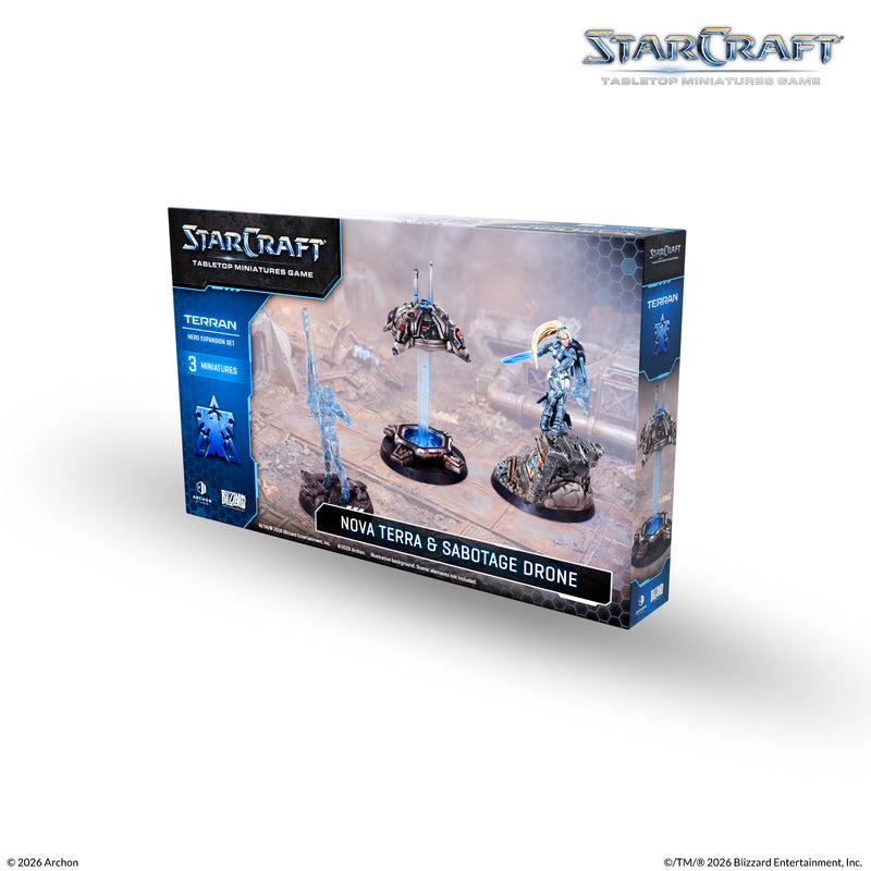 PREORDER Starcraft Miniatures Games: Terran - Nova Terra
