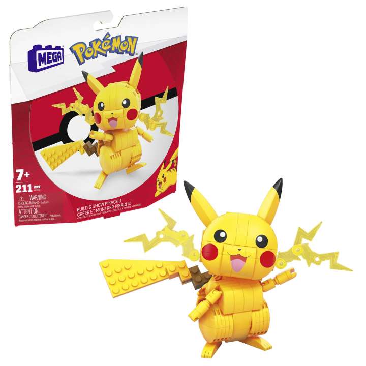 Mega Blocks - Pokemon - Build & Show Pikachu