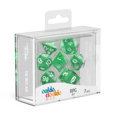 PREORDER Oakie Doakie Dice Translucent Green (7)