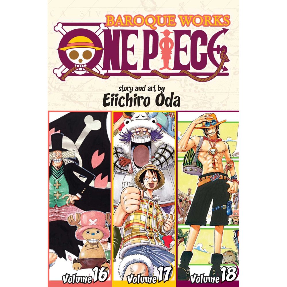 PREORDER One Piece (Omnibus Edition); Vol. 6:Includes Vols. 16; 17 & 18:One Pie