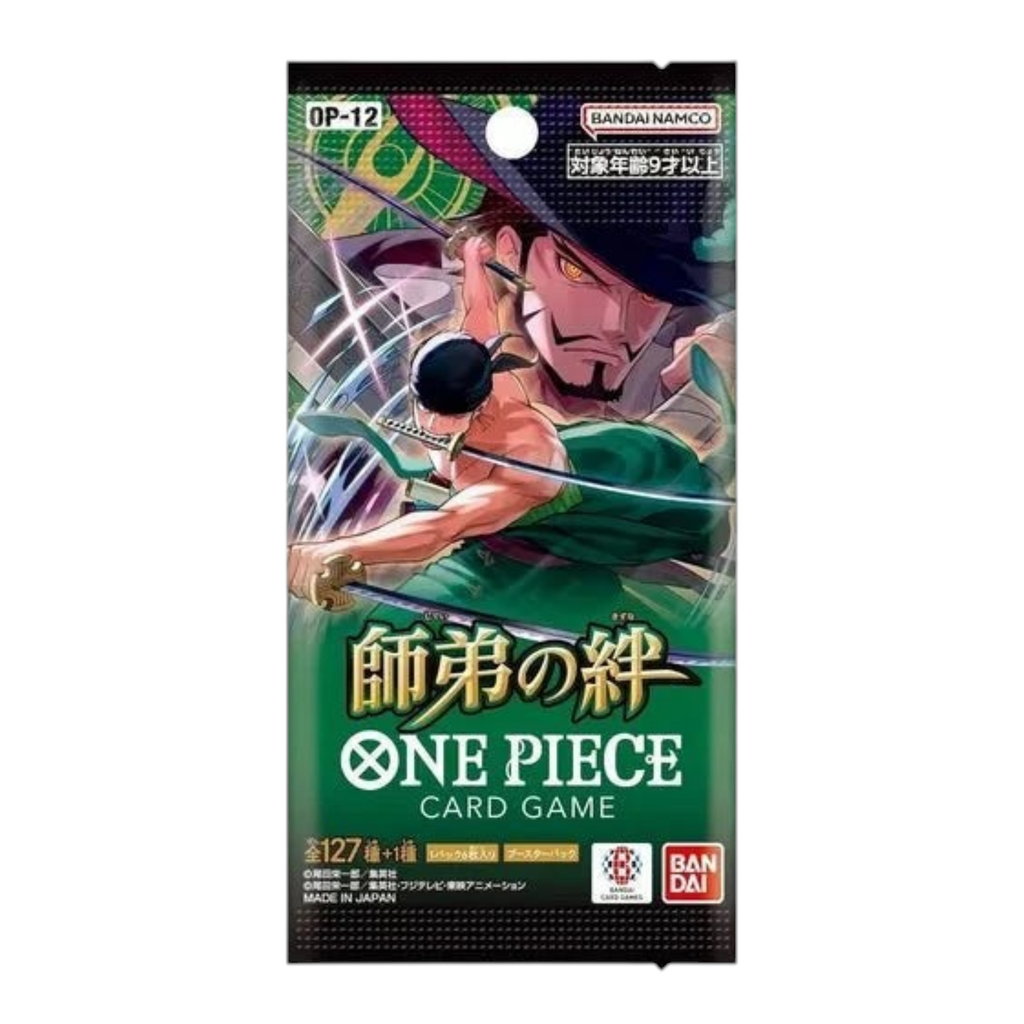 One Piece TCG OP-12 Legacy Of The Master Japanese Booster Pack