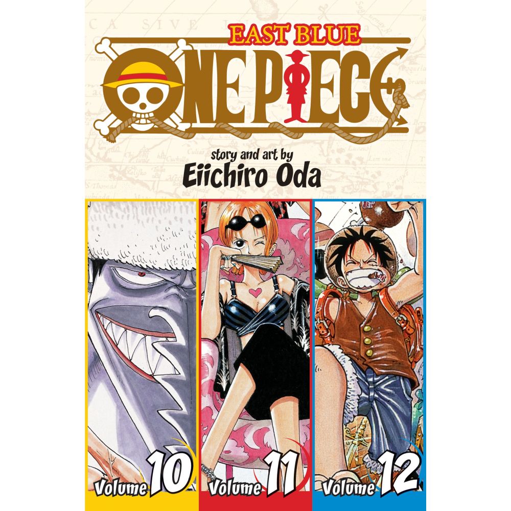 PREORDER One Piece (Omnibus Edition); Vol. 4:Includes Vols. 10; 11 & 12:One Pie