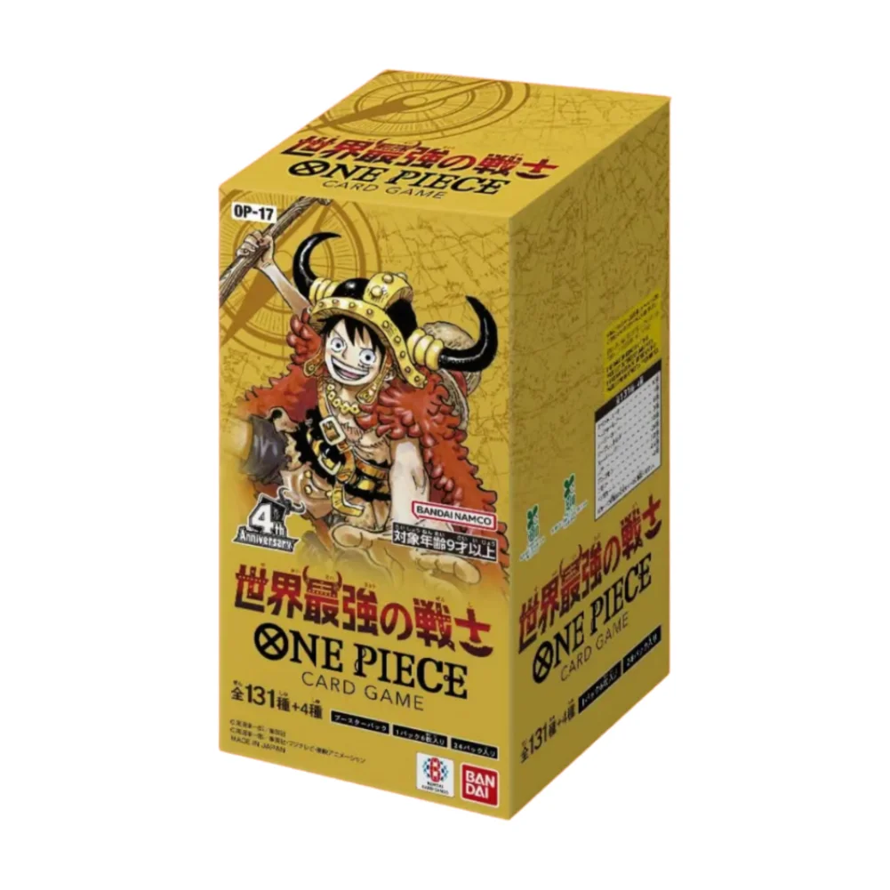 One Piece TCG Worlds Strongest Warrior OP-17 Japanese Booster Box