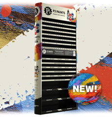 PREORDER P3 Paints - P3 Free Standing Display Unit (FSDU) Retail Stand Display (Stand with Stock)